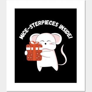 Mice-sterpieces Inside! Christmas humor Posters and Art